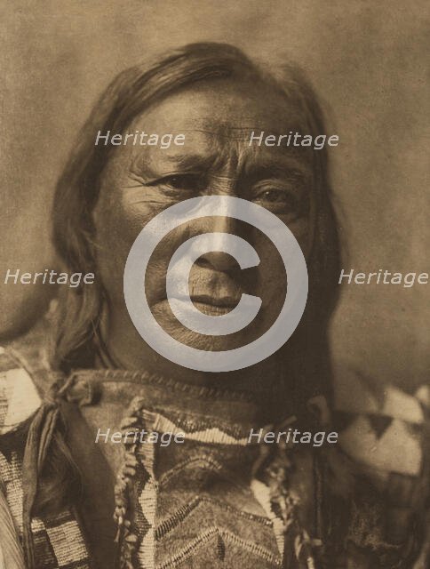 Hollow Horn Bear, 1907. Creator: Edward Sheriff Curtis.