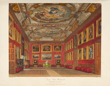 The Queen's State Bedchamber at Windsor Castle, 1818. Creator: Stephanoff, James (1789-1874).