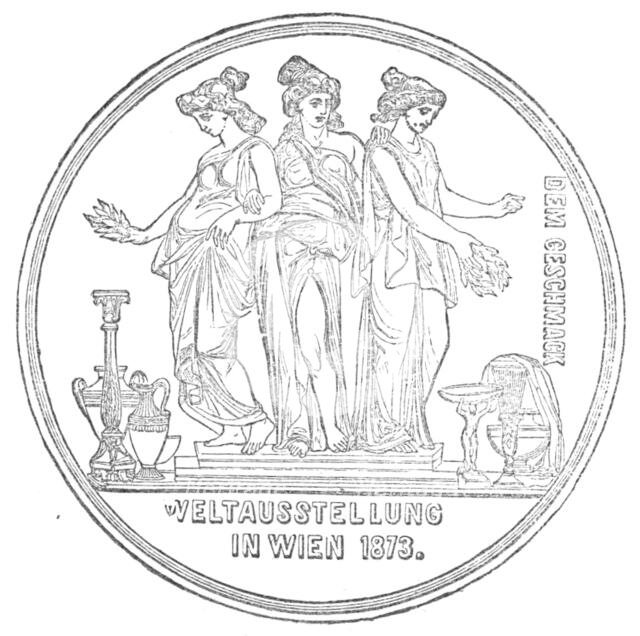 Medals for the Vienna Exhibition: for Good Taste, 1872. Creator: Unknown.