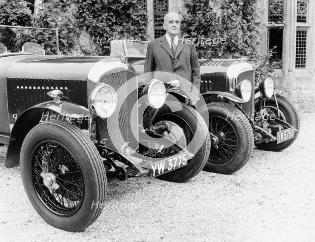 WO Bentley with a Bentley car. Artist: Unknown