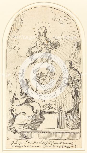 The Immaculate Conception. Creator: Pietro Antonio Novelli.