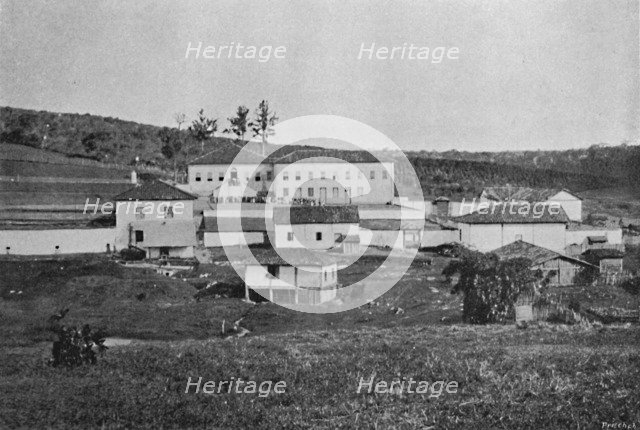 'Fazenda de Sete Quedas (Campinas)', (Sete Quedas Farm), 1895. Artist: Axel Frick.