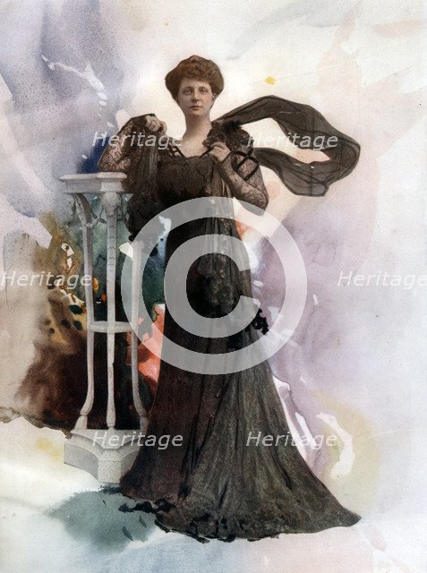 Kate Sergeantson, actress, c1902.Artist: Ellis & Walery