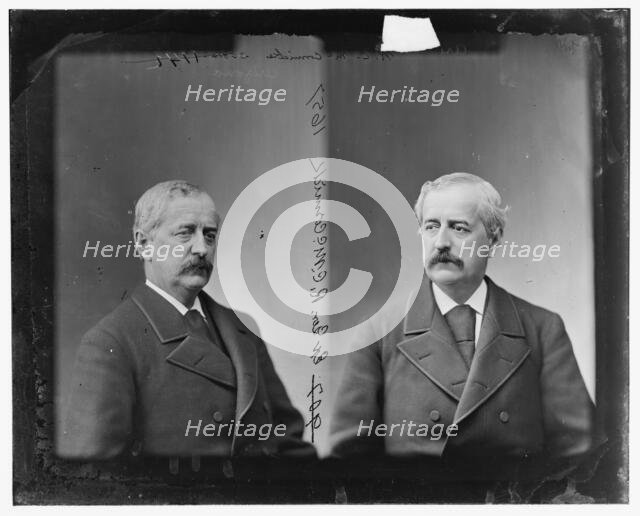 McCormick, Hon. Richard Cunningham, Delegate from Arizona and M.C. from N.Y., c.1865-1880.  Creator: Unknown.