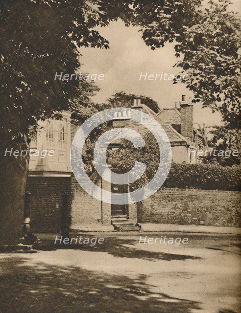 'Sunlight and Shadow in a Winding Highgate Road', c1935. Creator: Paterson.