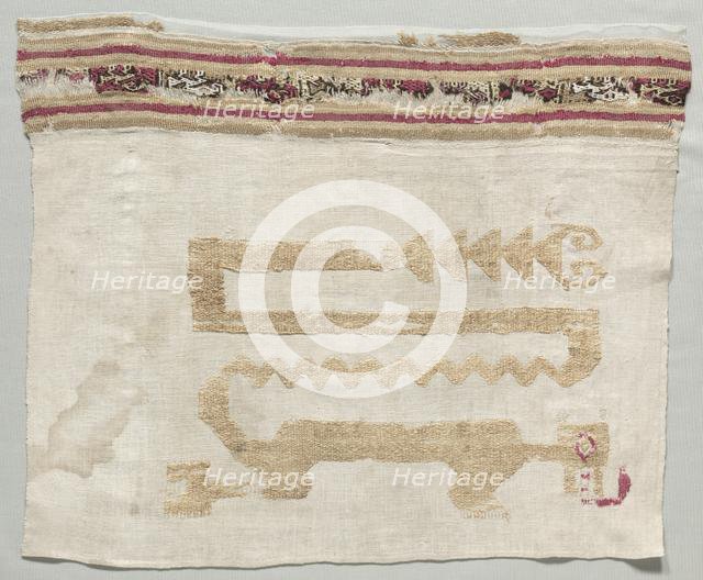 Fragment from a Mantle, c. 1100-1400. Creator: Unknown.