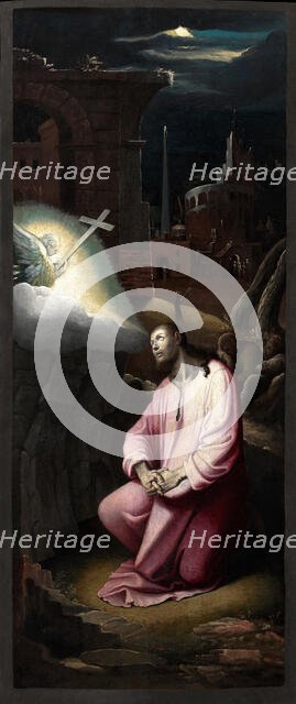 Christ on the Mount of Olives. Creator: Campi, Antonio (around 1522-1587).