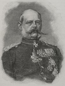 Alexander August Wilhelm von Pape, (1813-1895), Royal Prussian infantry Colonel-General...1891. Creator: Unknown.