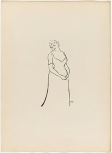 Anna Thibaud, from Le Café-Concert, 1893. Creator: Henri-Gabriel Ibels.