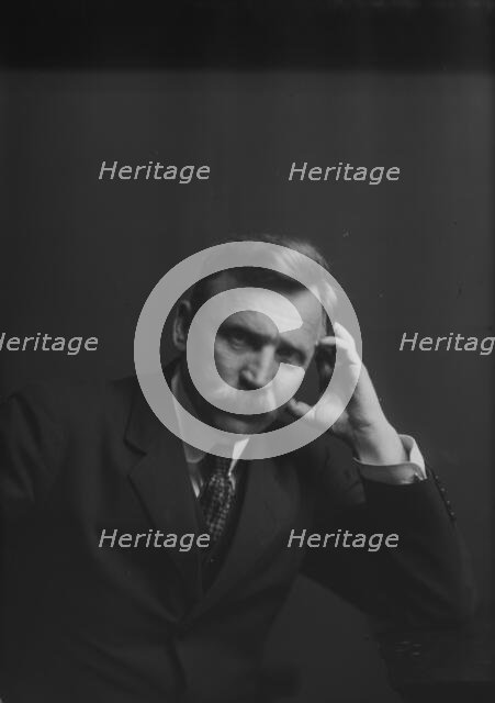 Colonel S.S. McClure, portrait photograph, ca. 1911. Creator: Arnold Genthe.