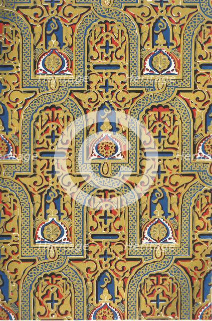 'Ornaments on panels, Hall of Ambassadors', 1907. Creator: Unknown.