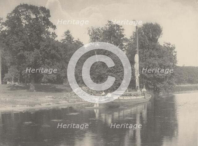 The River Bure at Coltishall, 1886. Creator: Dr Peter Henry Emerson.