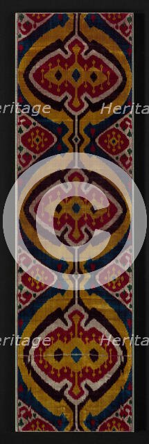 Portion of a Loom Length, Uzbekistan, 1850/75. Creator: Unknown.