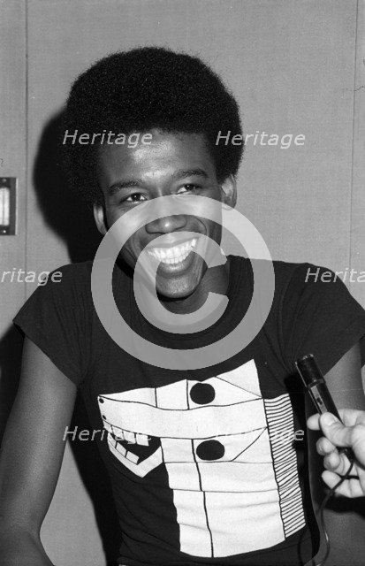 Alphonso Johnson, London, 1976.   Artist: Brian O'Connor.