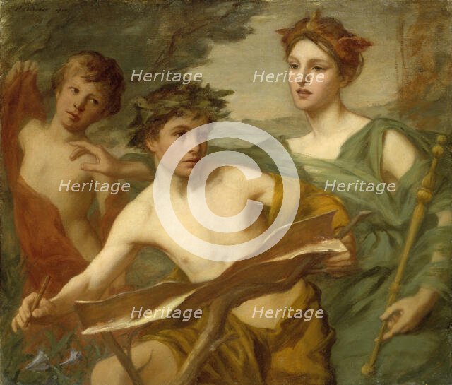 Musa Regina, 1904. Creator: Henry Oliver Walker.