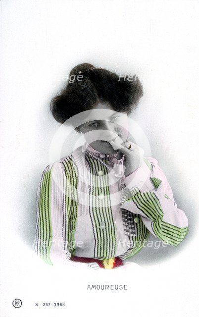 'In Love', French Postcard, c1900. Artist: Unknown