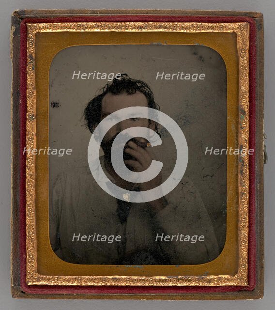 Untitled (Portrait of a Man), 1865. Creator: Unknown.