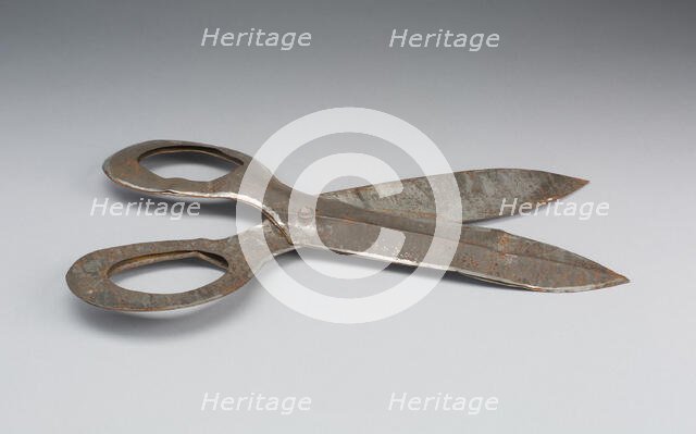 Scissors (Anniversary Tin), 1850/1900. Creator: Unknown.