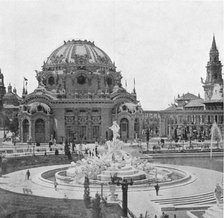 Temple of Music at the Pan-American Exhibition at Buffalo, 1901. Artist: Unknown