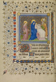 The Presentation in the Temple; Book of Hours, about 1400-1410. Creator: Unknown.