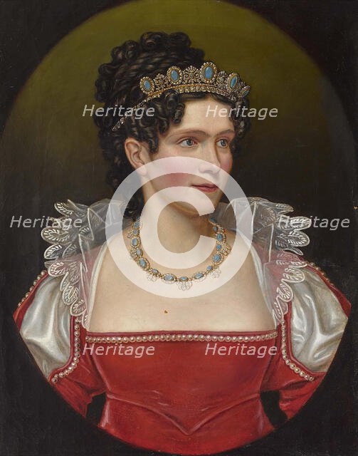 Caroline of Baden (1776-1841), Queen of Bavaria. Creator: Dürck, Friedrich (1809-1884).