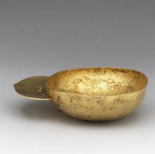 Gold Drinking Bowl with Handle, Avar, 700s. Creator: Unknown.