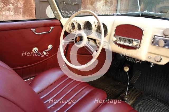 1954 Porsche 356 1300S Cabriolet Artist: Unknown.