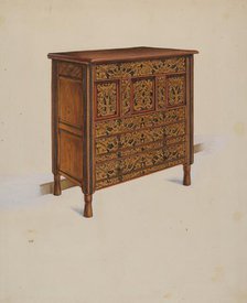 Hadley Chest, c. 1936. Creator: Victor F. Muollo.