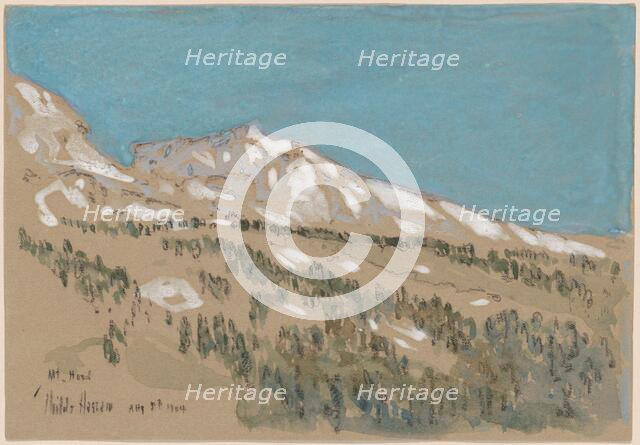 Mount Hood, Oregon, 1904. Creator: Frederick Childe Hassam.
