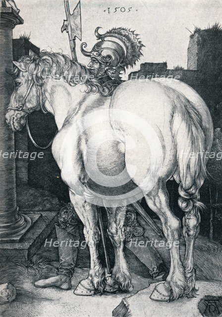 'The Large Horse', 1505 (1906). Artist: Albrecht Durer.