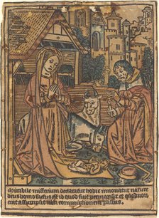 The Nativity, 1490/1500. Creator: Unknown.