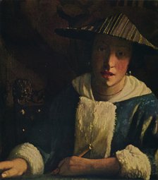 'Young Girl with a Flute', c1665-1675. Artist: Jan Vermeer.