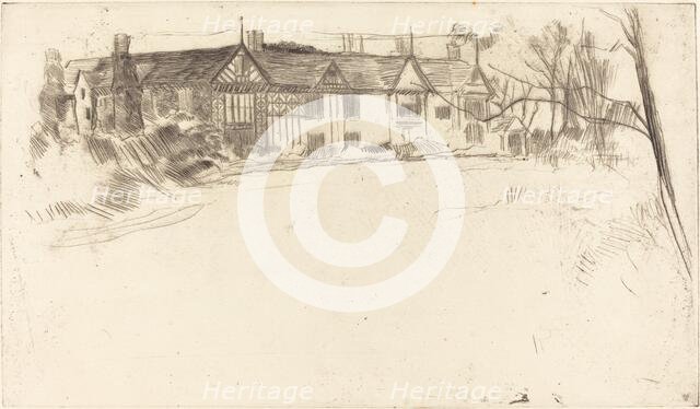 Speke Hall, No.2, 1875. Creator: James Abbott McNeill Whistler.