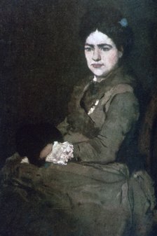 'Mrs Munkacsy', c1864-1900. Artist: Mihaly Munkacsy