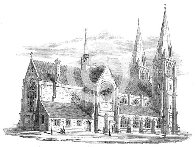 St Ninian's Cathedral, Perth, 1854. Creator: Unknown.