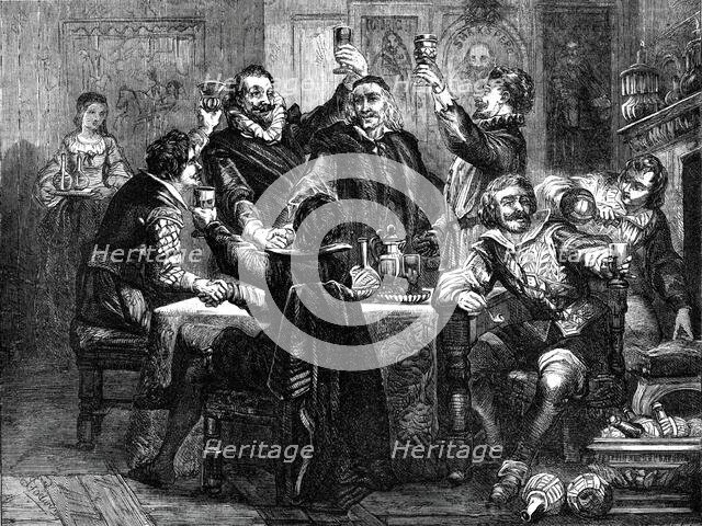 "A Merry Christmas!", 1860. Creator: Godwin.