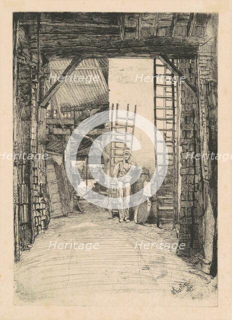 The Lime-Burner, 1859. Creator: James Abbott McNeill Whistler.