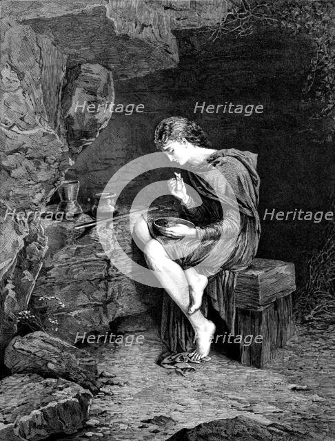 "Imogen," by Miss Louisa Starr, from the late Royal Academy exhibition, 1873. Creator: Unknown.