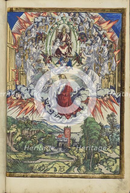 The 24 elders before the throne. From the Apocalypse (Revelation of John), 1511. Creator: Dürer, Albrecht (1471-1528).