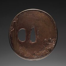 Sword Guard, early 19th century. Creator: Somin (Japanese).