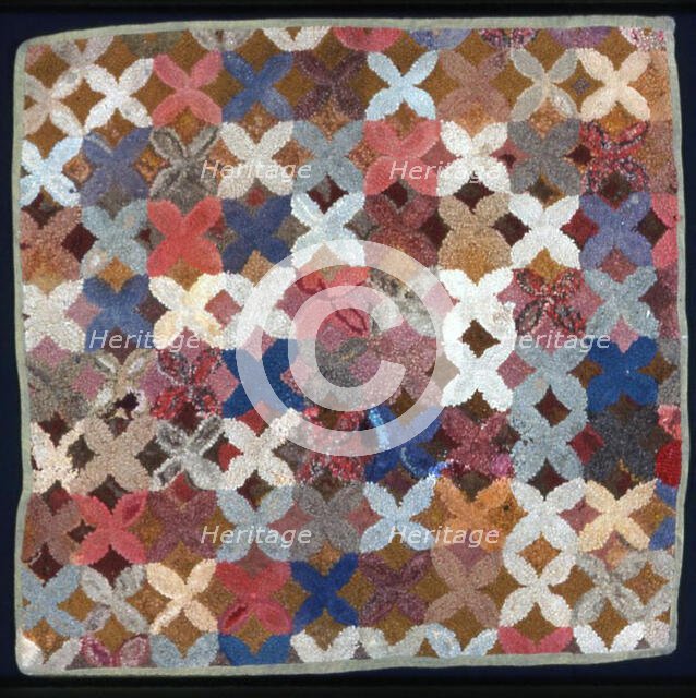 Rug, United States, 19th century. Creator: Unknown.