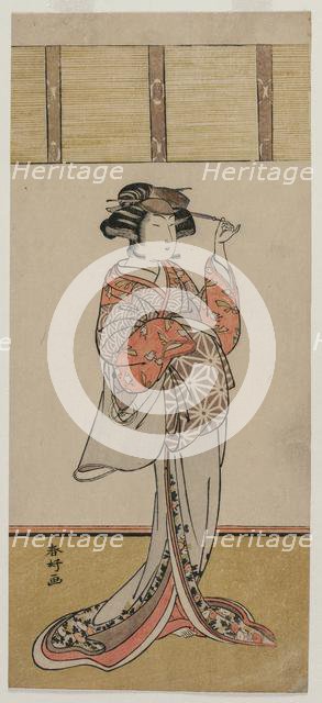 Iwai Hanshiro IV as Oiso no Tora, c. mid-1770s. Creator: Katsukawa Shunko (Japanese, 1743-1812).