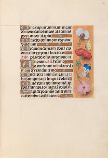 Hours of Queen Isabella the Catholic, Queen of Spain: Fol. 221r, c. 1500. Creator: Master of the First Prayerbook of Maximillian (Flemish, c. 1444-1519); Associates, and.