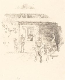 The Tyresmith, 1890. Creator: James Abbott McNeill Whistler.