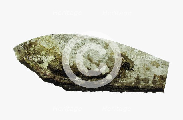 Glass Fragment, French, 15th century. Creator: Unknown.