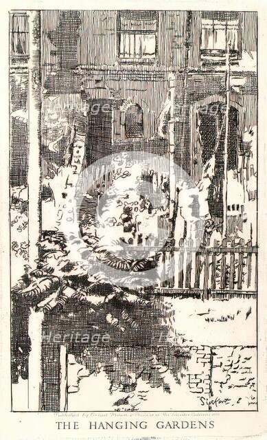 The Hanging Gardens, 1929. Creator: Walter Richard Sickert.