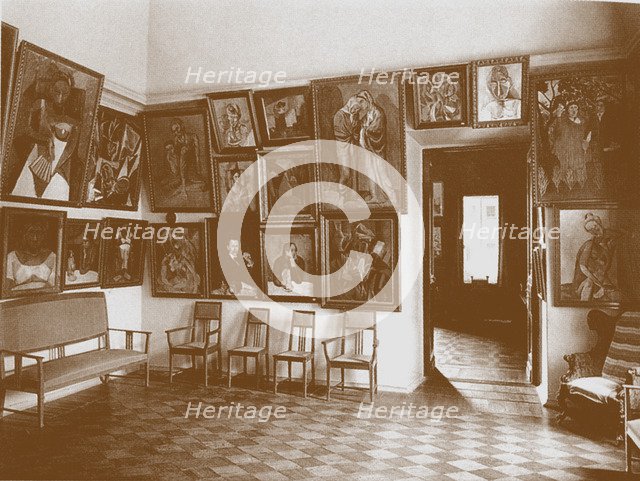 Study (known as the Picasso Room) in Shchukin's house Artist: Anonymous  