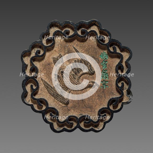 Ink Cake, 19th Century. Creator: Unknown.