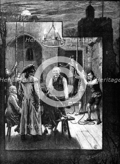 Christmas Bell-Ringers, drawn by F. Dadd, 1883. Creator: Eugène Froment.