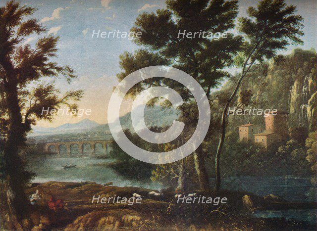 'The Artist's Favourite Mill', c1648 (1931). Artist: Claude Lorrain.